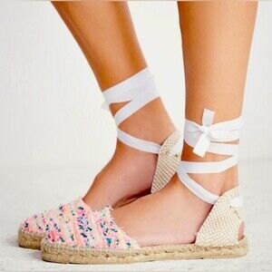 Manebi Flat Valencia Jute Espadrilles sz 6 (36 EU)